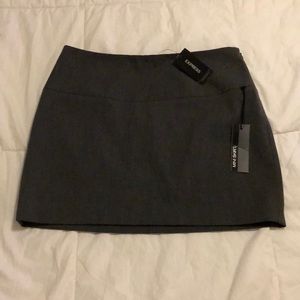 NWT Express Grey Mini Skirt